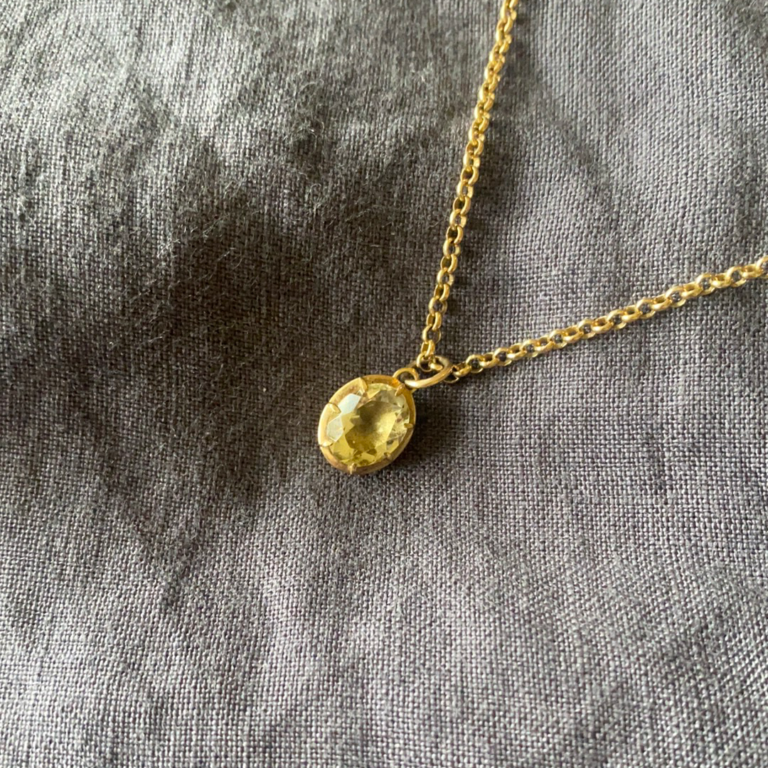 Lady Fortuna Gold Amulet